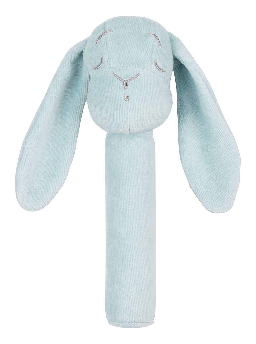 Baby Bunny Rattle in Blue - L'Atelier Global