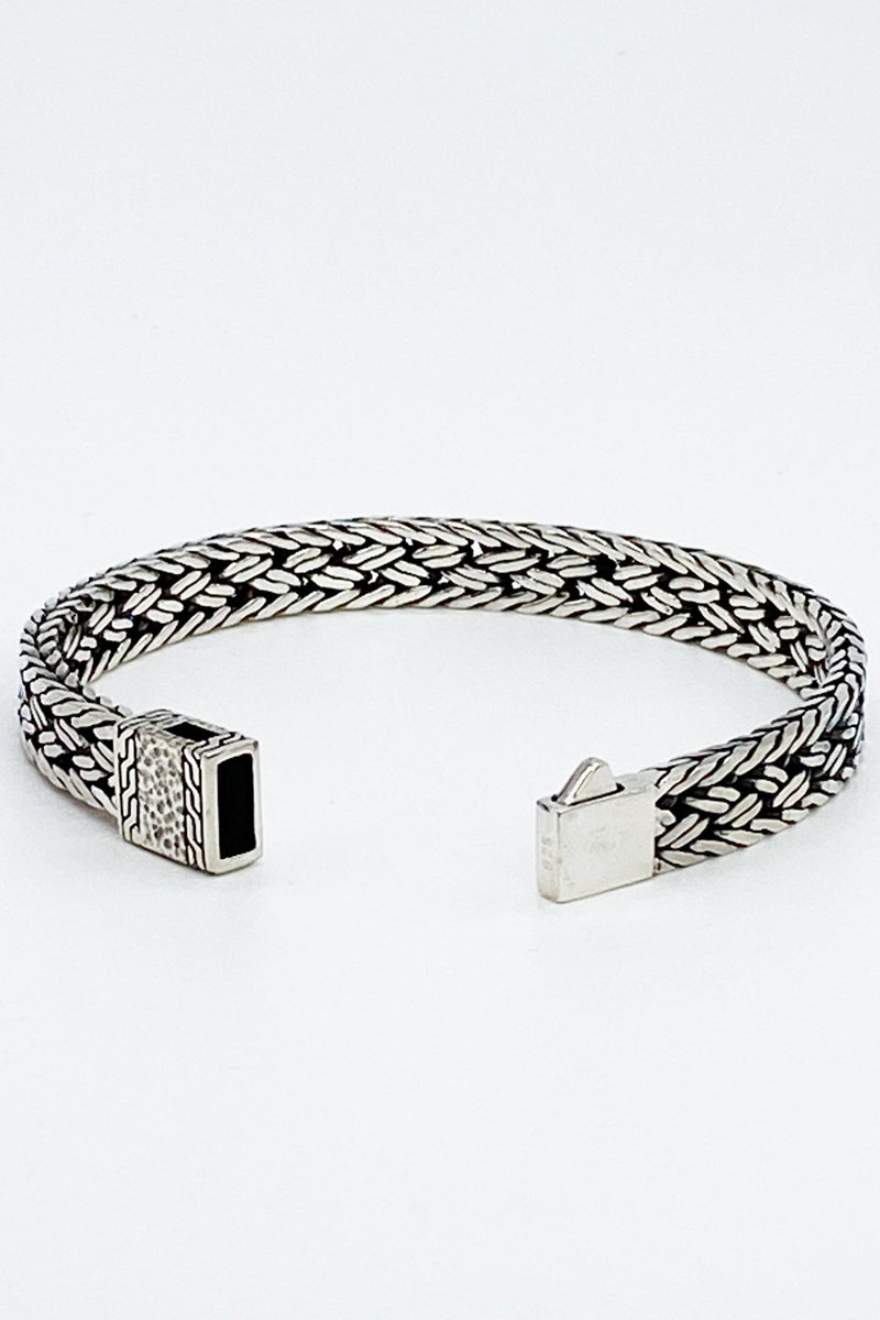 Balinese Woven Sterling Silver Bracelet - L'Atelier Global