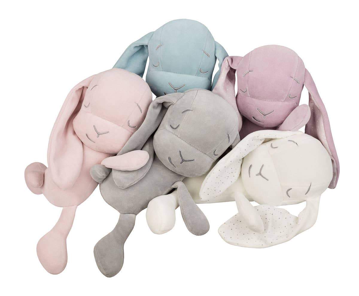 Bunny Lavender Sleepyhead in all colors on white background - L'Atelier Global