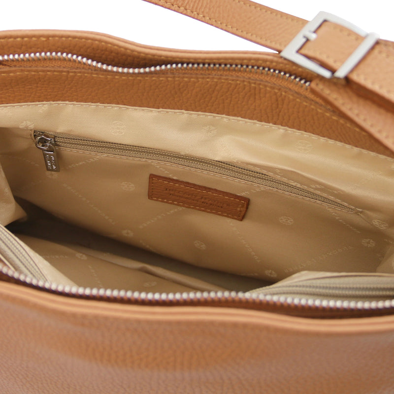 Charlotte Soft Italian Leather Shoulder bag - L'Atelier Global