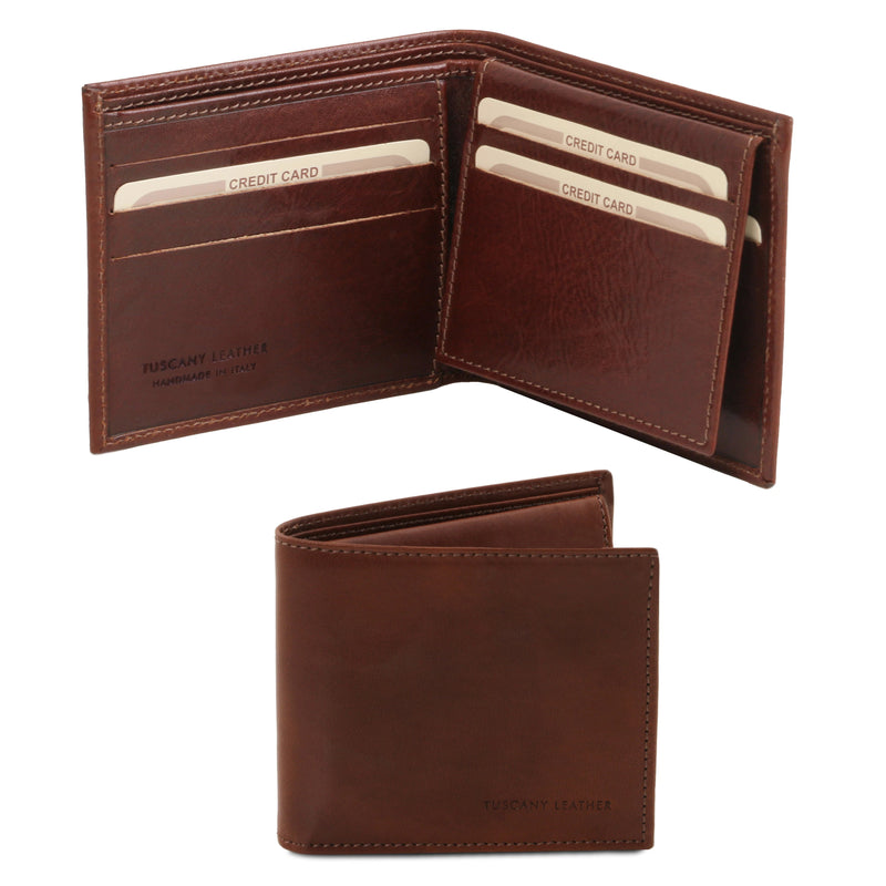 Exclusive 3 Fold Leather Wallet - L'Atelier Global