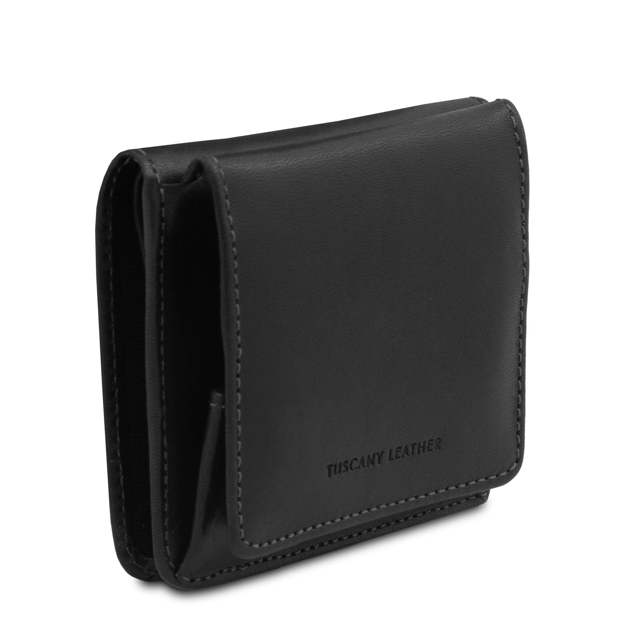 Exclusive Leather Wallet with Coin Pocket - L'Atelier Global