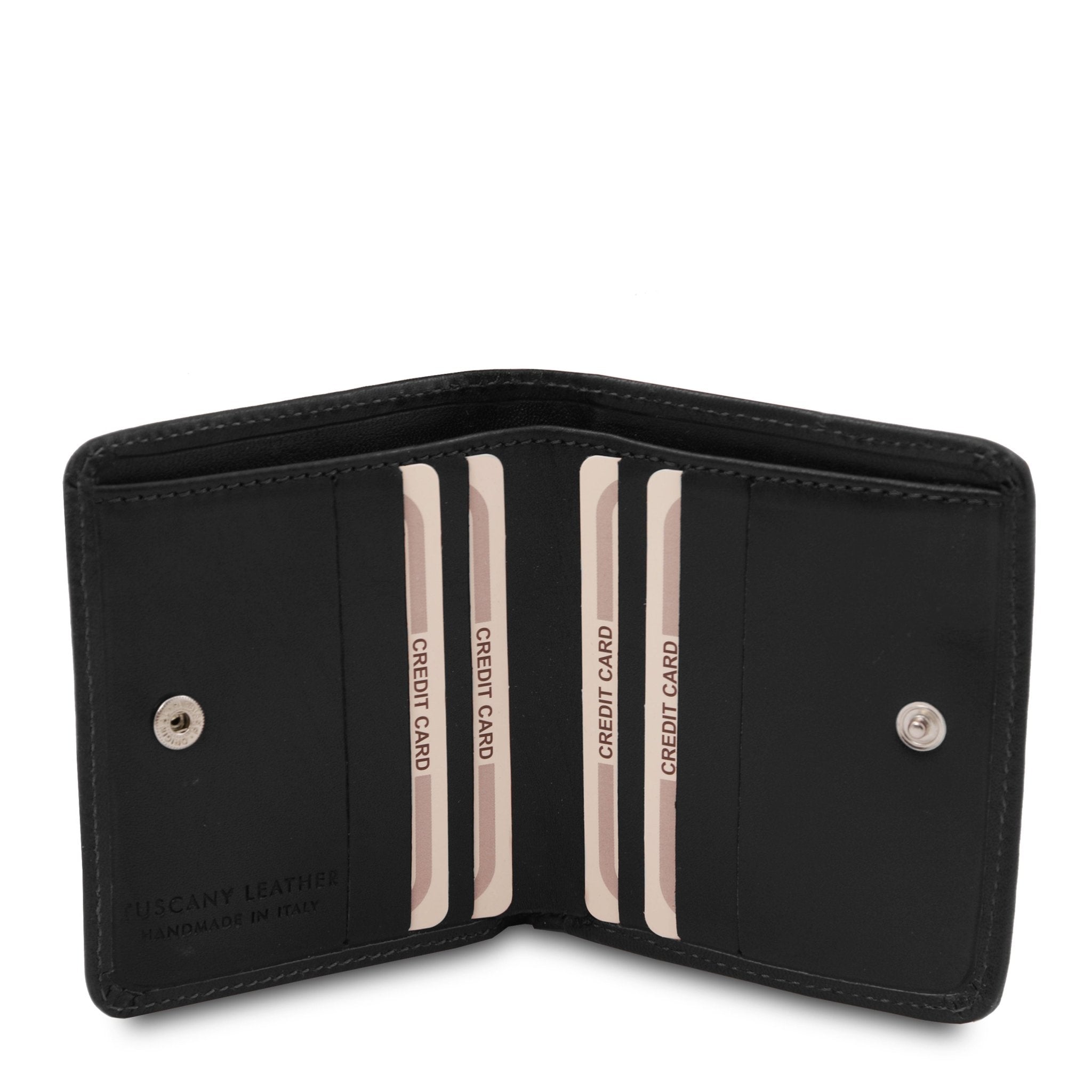 Exclusive Leather Wallet with Coin Pocket - L'Atelier Global