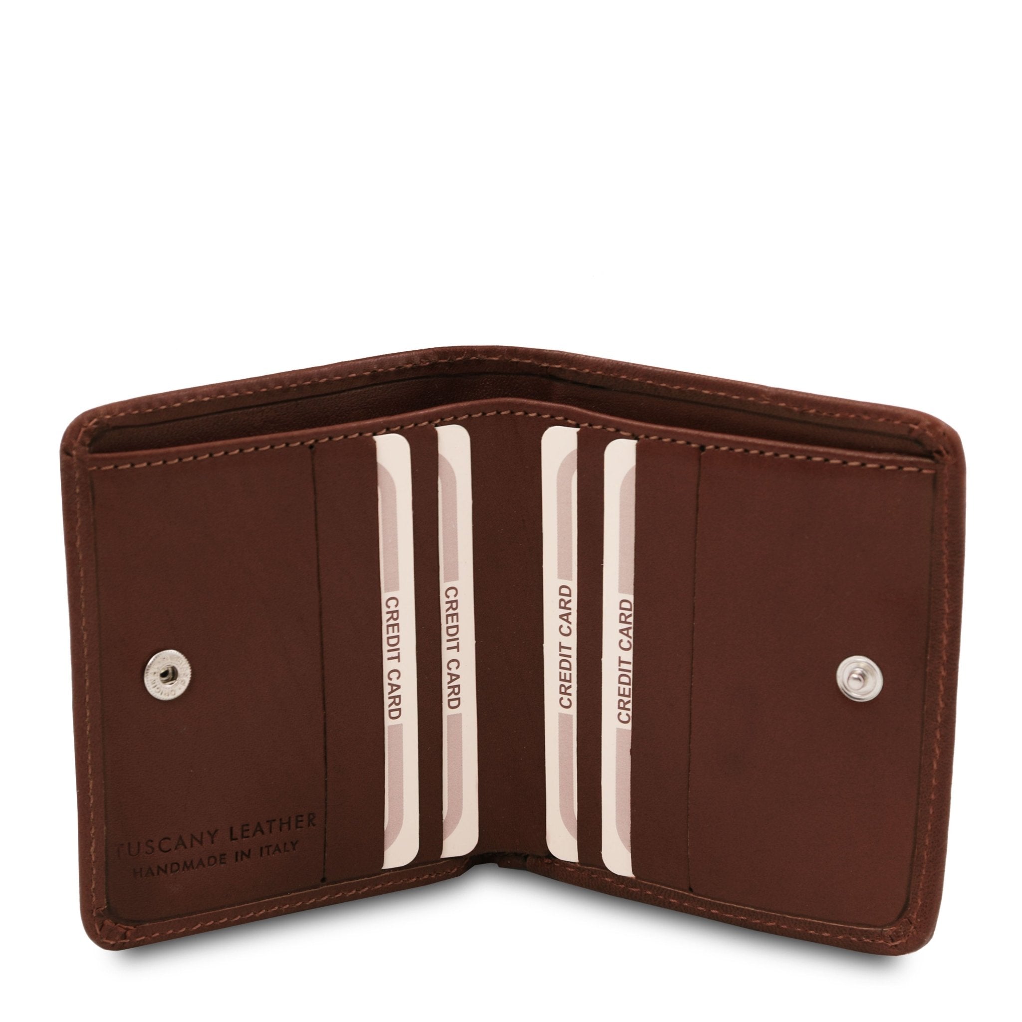 Exclusive Leather Wallet with Coin Pocket - L'Atelier Global