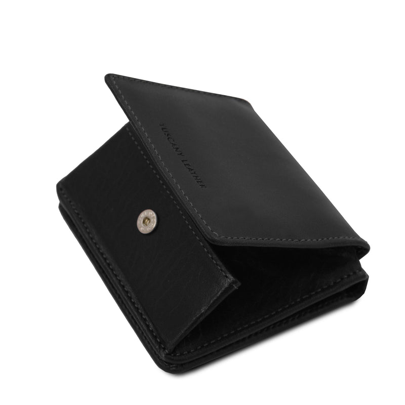 Exclusive Leather Wallet with Coin Pocket - L'Atelier Global