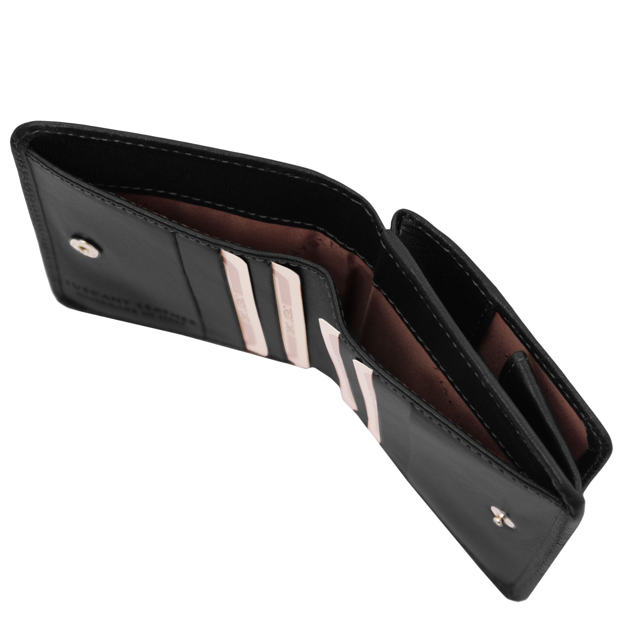 Exclusive Leather Wallet with Coin Pocket - L'Atelier Global