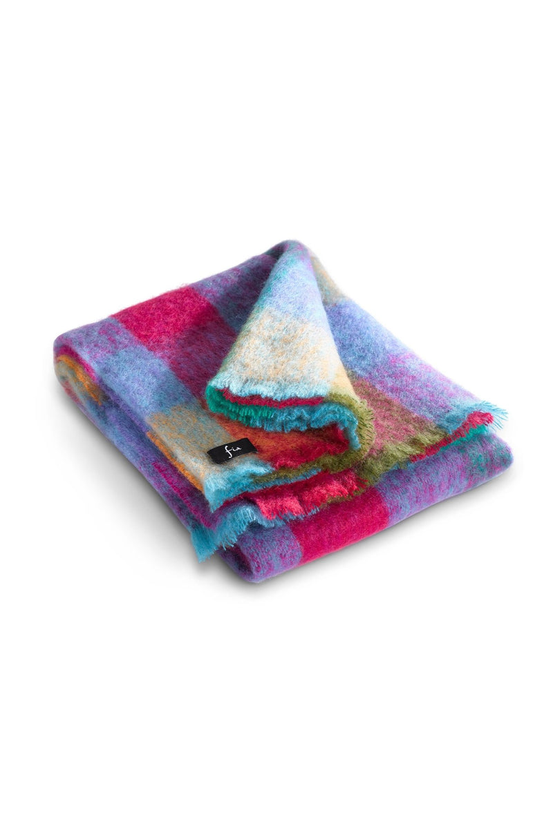 Forever Spring Luxuriously Soft Mohair Throw - L'Atelier Global