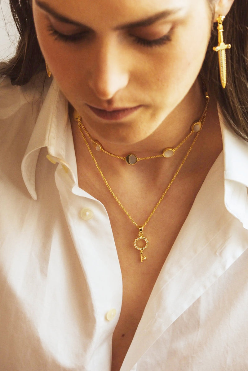Fortuna Key Necklace - L'Atelier Global
