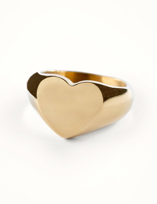 Heart Deco Statement Ring - L'Atelier Global