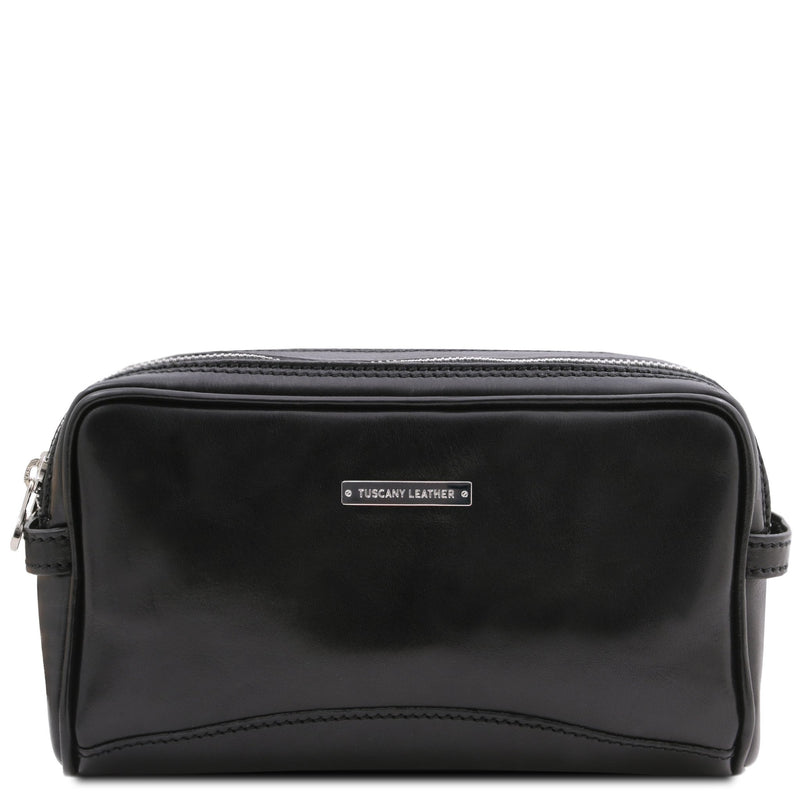 Igor Leather Toilet Bag - L'Atelier Global