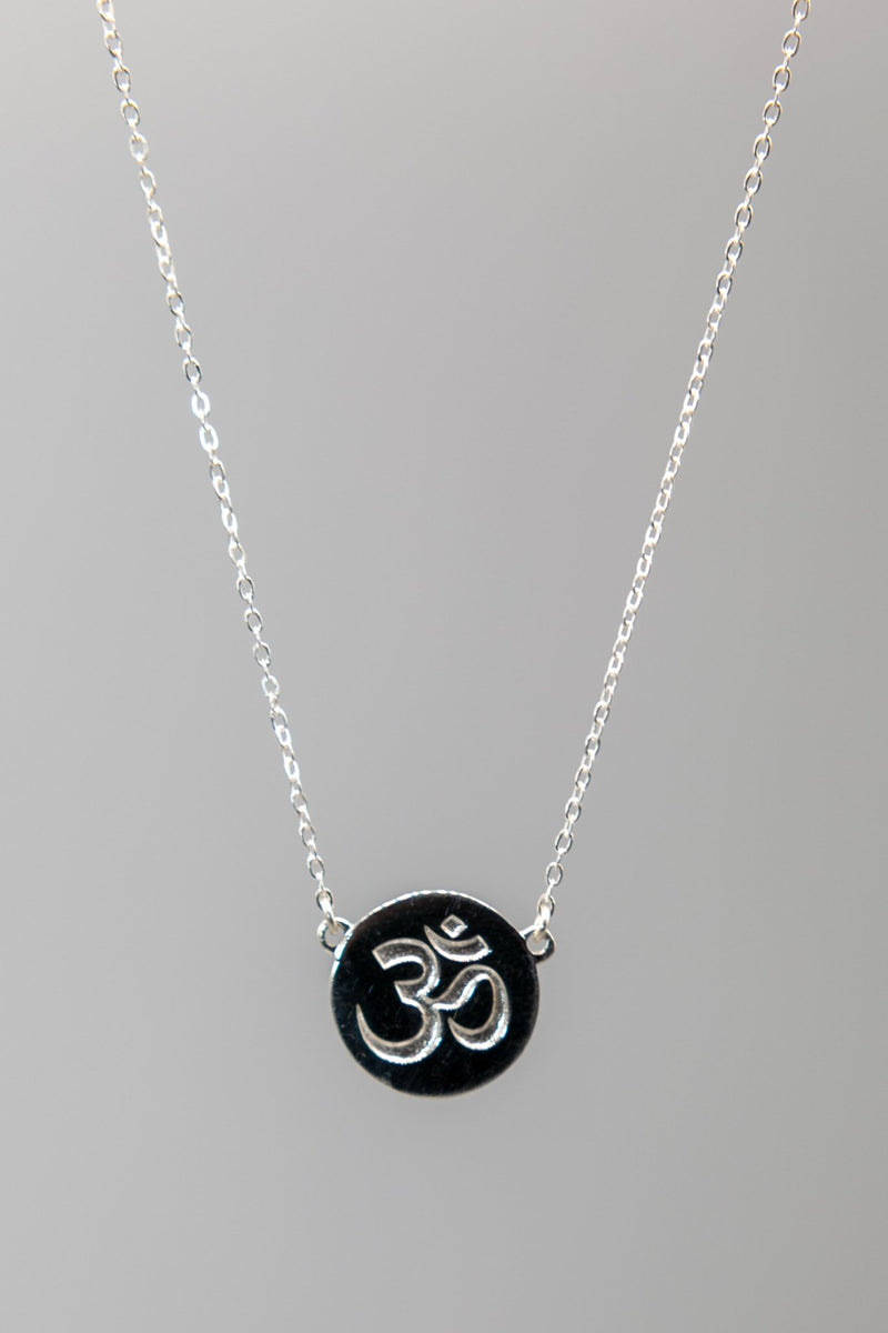 Inner Peace Silver Necklace - L'Atelier Global