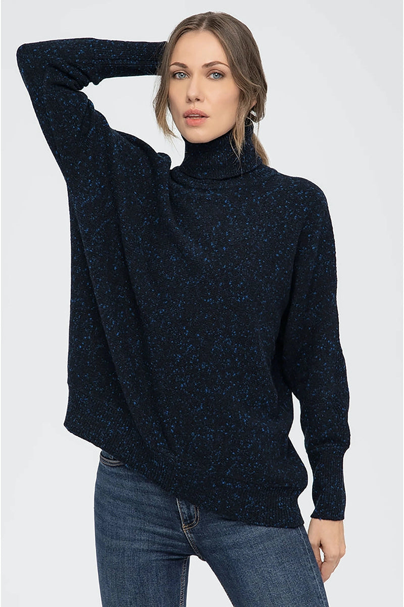 Italian Cashmere Blend Turtleneck - L'Atelier Global