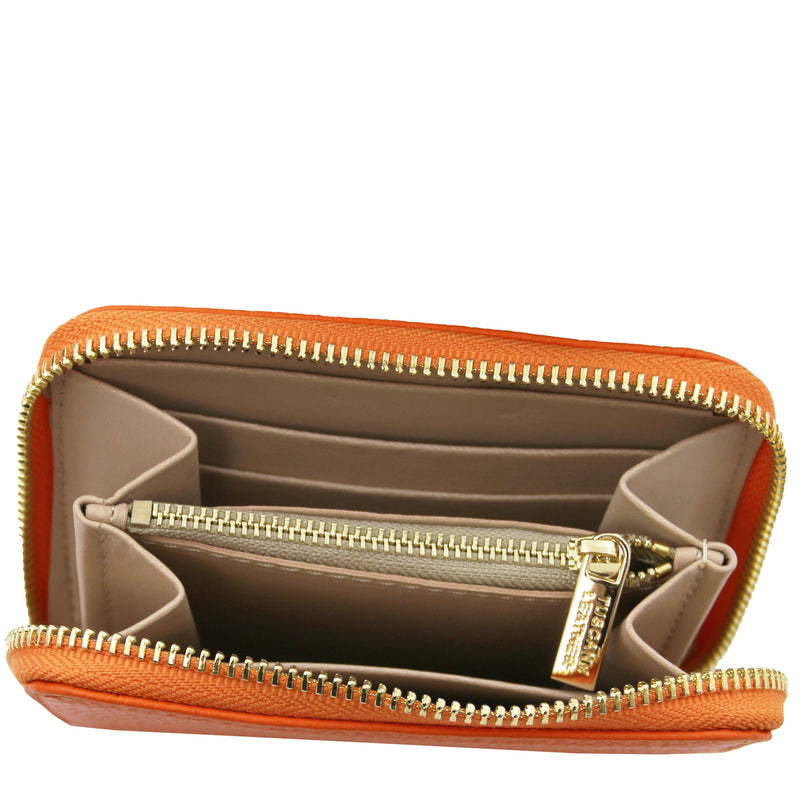 Kore Exclusive Zip Around Italian Leather Wallet - L'Atelier Global
