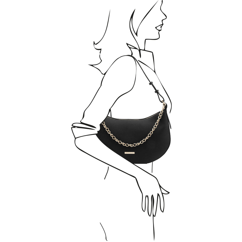 Laura Leather Shoulder Bag - L'Atelier Global