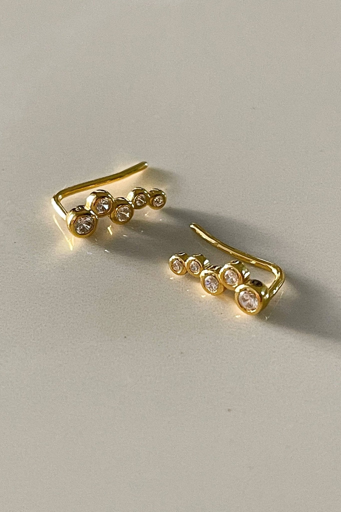 Lucca Eternity Climber Earrings - L'Atelier Global