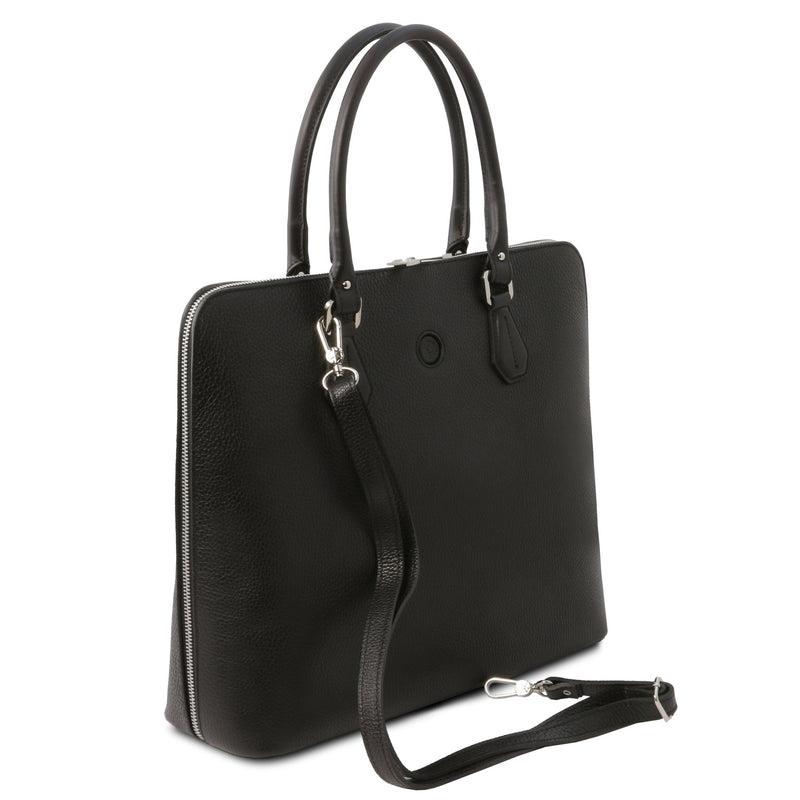 Magnolia Leather Business Bag for Women - L'Atelier Global