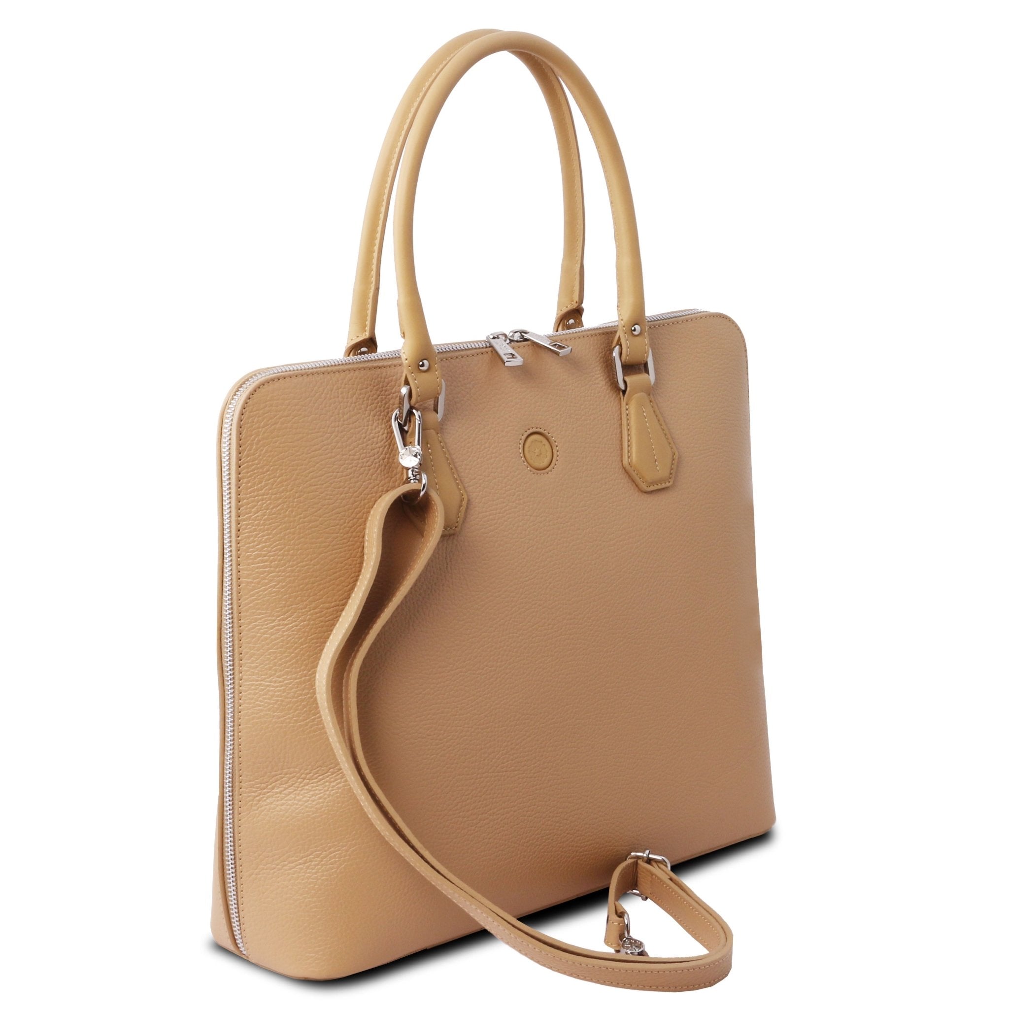 Magnolia Leather Business Bag for Women - L'Atelier Global