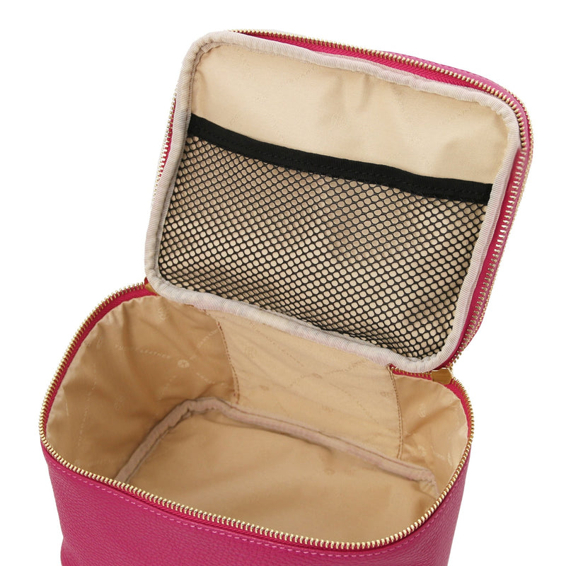 Mary Soft Leather Cosmetic Bag - L'Atelier Global
