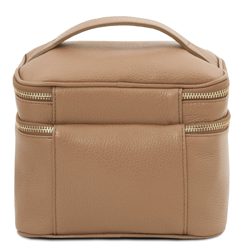 Mary Soft Leather Cosmetic Bag - L'Atelier Global