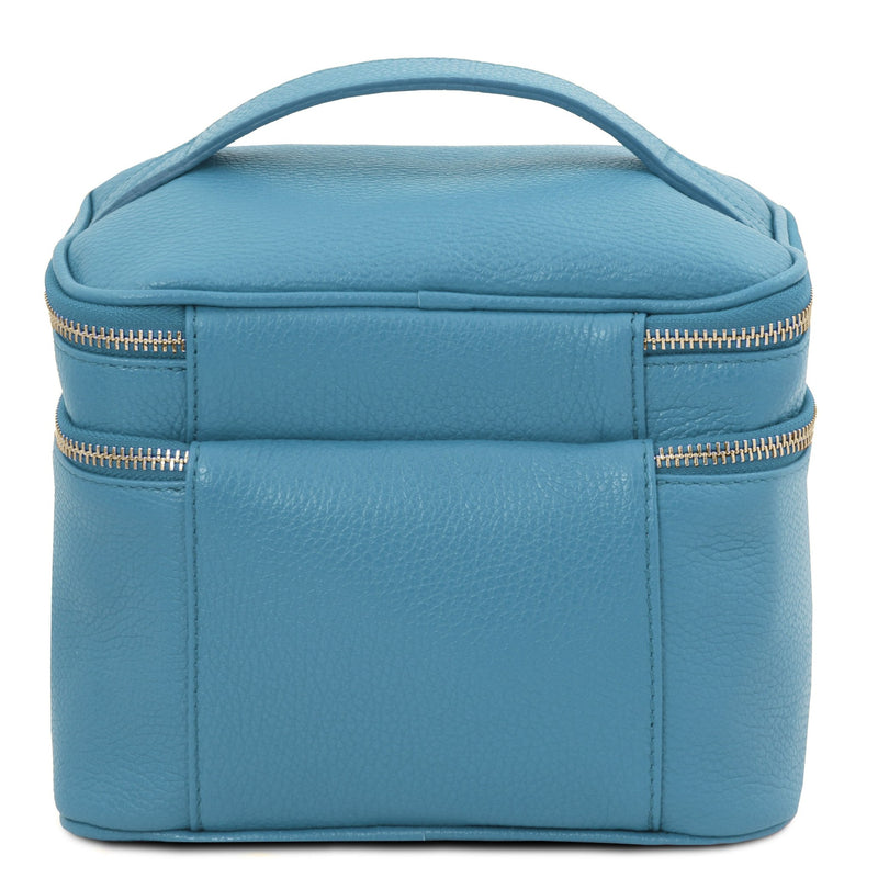 Mary Soft Leather Cosmetic Bag - L'Atelier Global