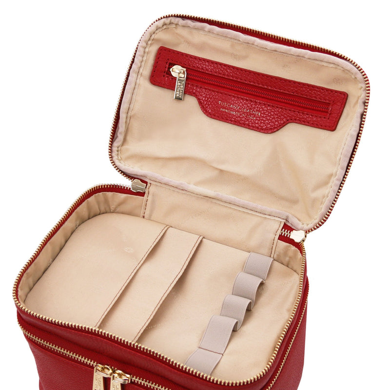 Mary Soft Leather Cosmetic Bag - L'Atelier Global