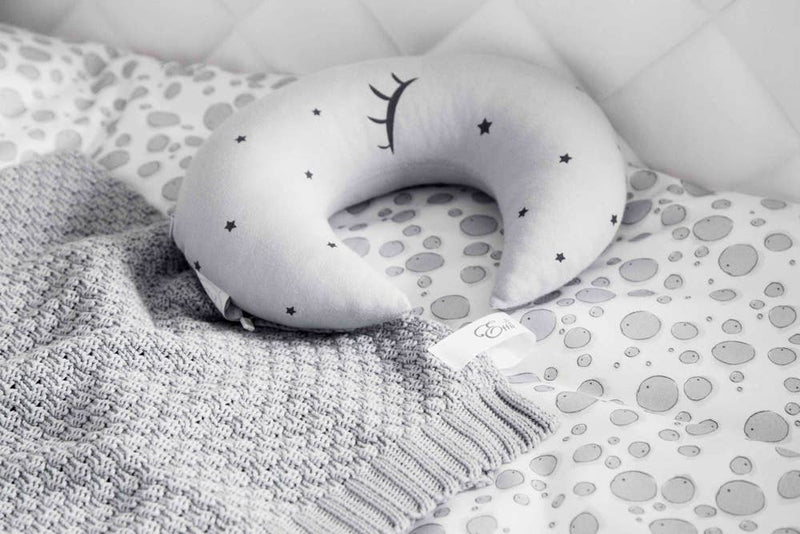Natural Cotton Baby Blanket in Gray - L'Atelier Global
