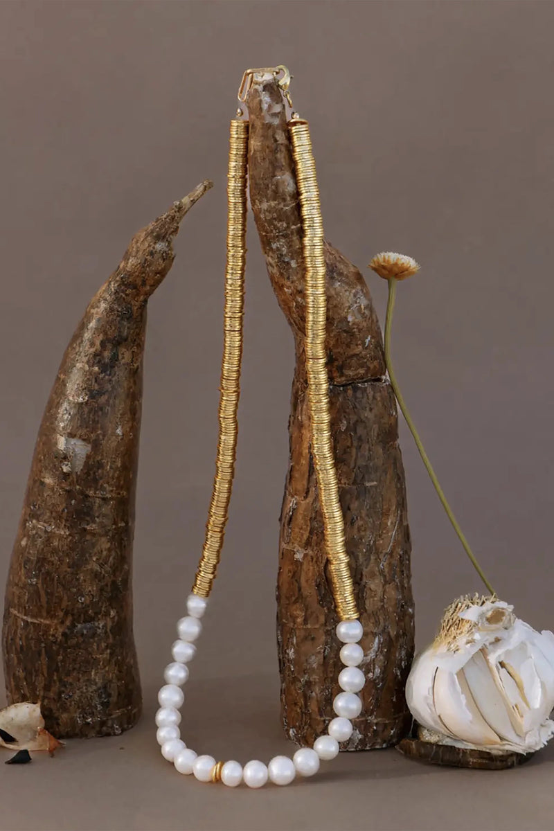 Nora Cultured Pearl Necklace - L'Atelier Global