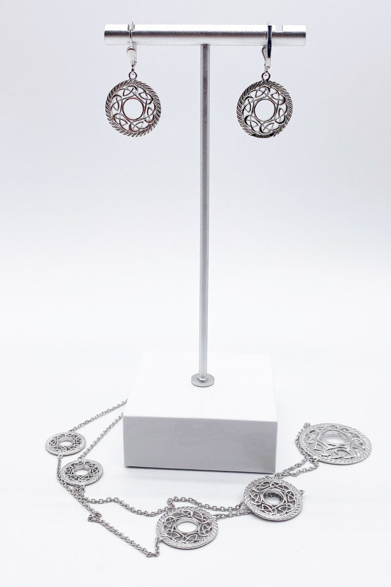 Open Knot Sterling Silver Earrings - L'Atelier Global