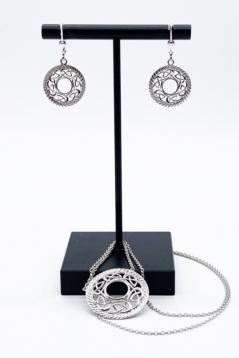 Open Knot Sterling Silver Earrings - L'Atelier Global