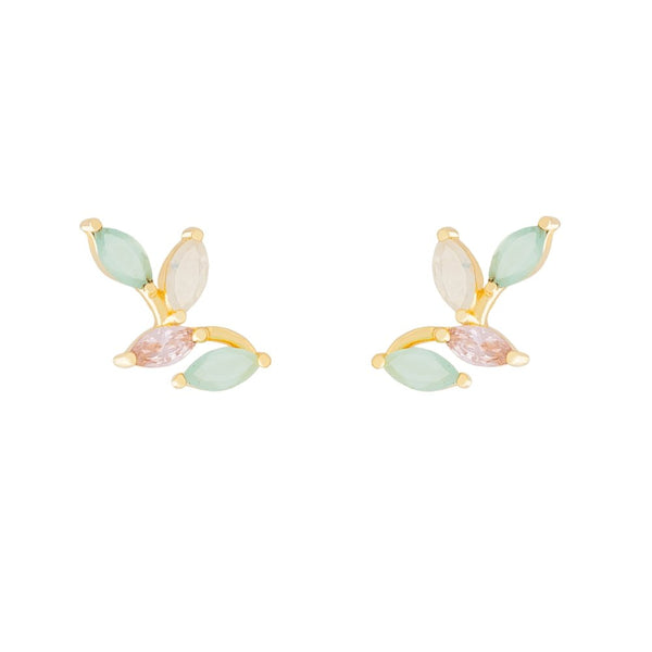 Padma Climber Lotus Flower Earrings - L'Atelier Global