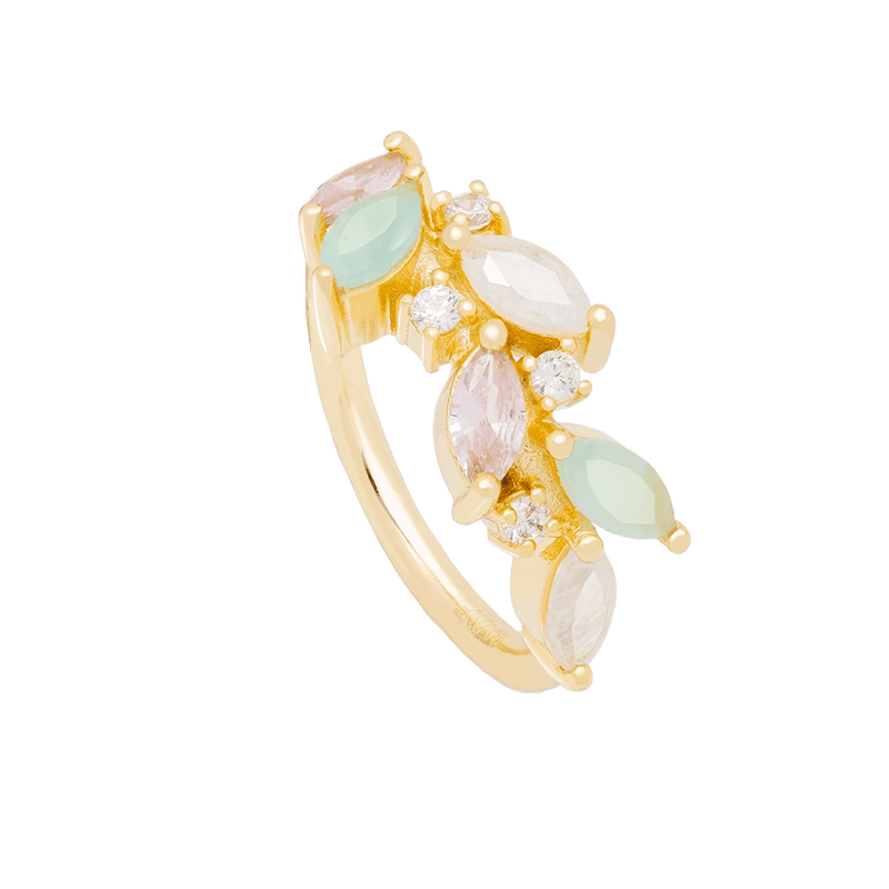 Padma Lotus Flower Adjustable Ring - L'Atelier Global