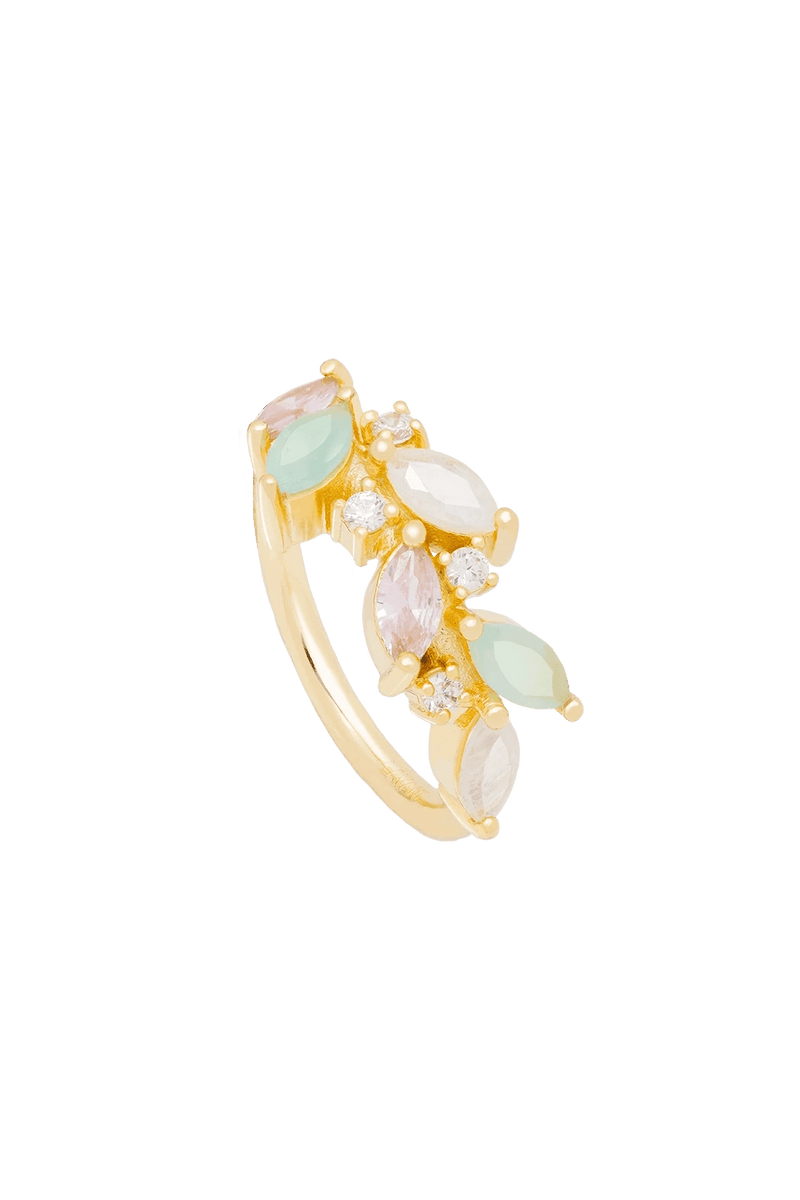 Padma Lotus Flower Adjustable Ring - L'Atelier Global
