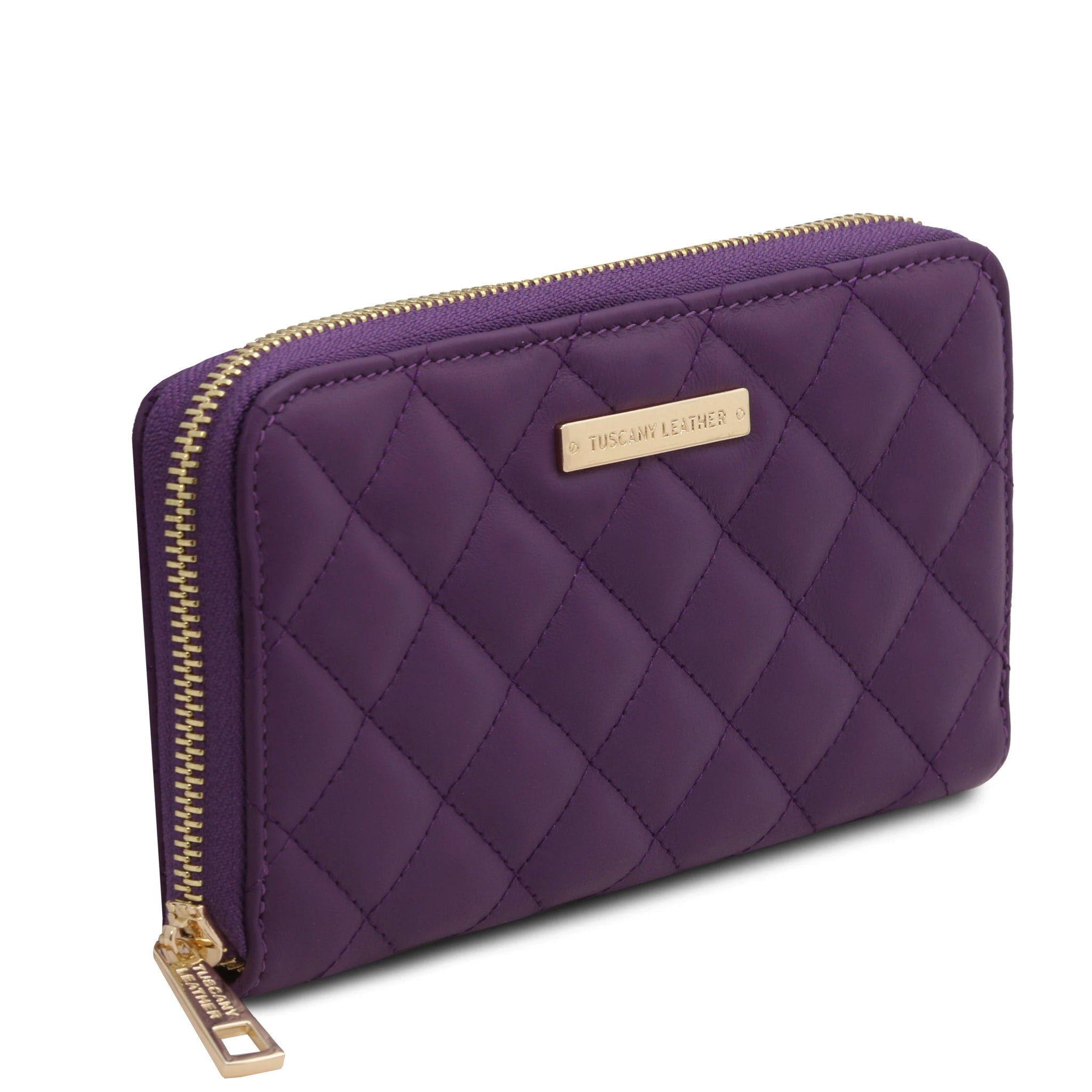 Penelope Exclusive Zip Around Italian Leather Wallet - L'Atelier Global