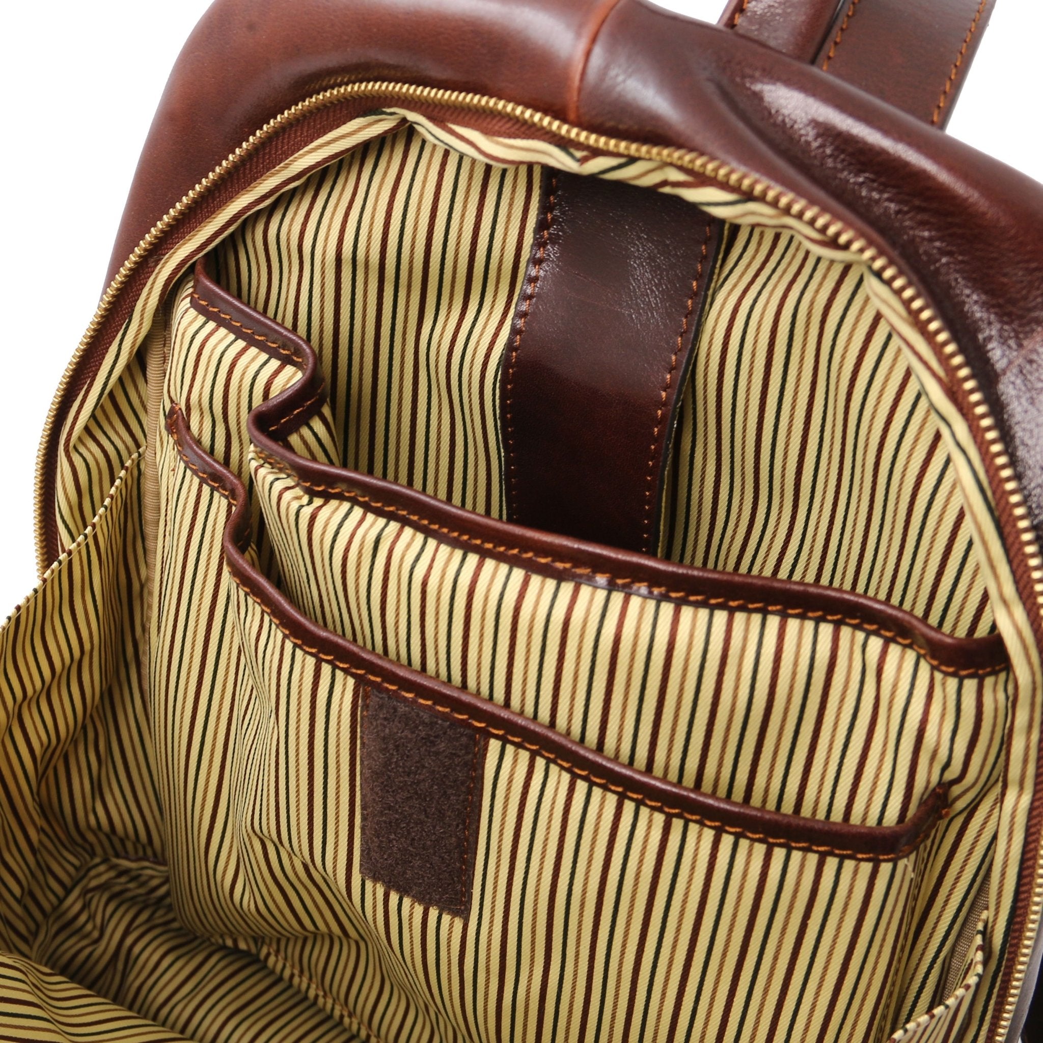 Perth Two Compartments Leather Backpack - L'Atelier Global