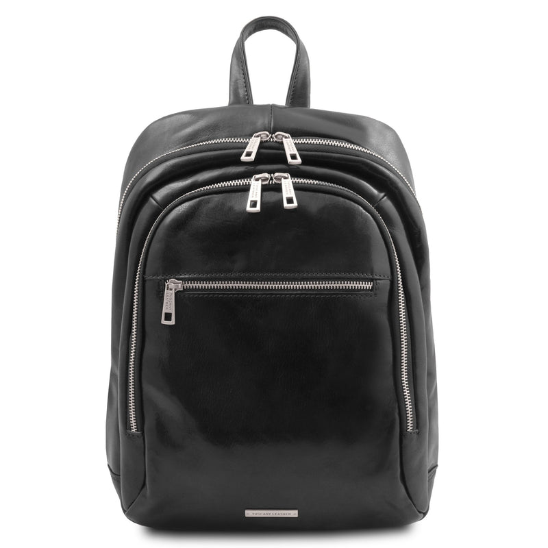 Perth Two Compartments Leather Backpack - L'Atelier Global