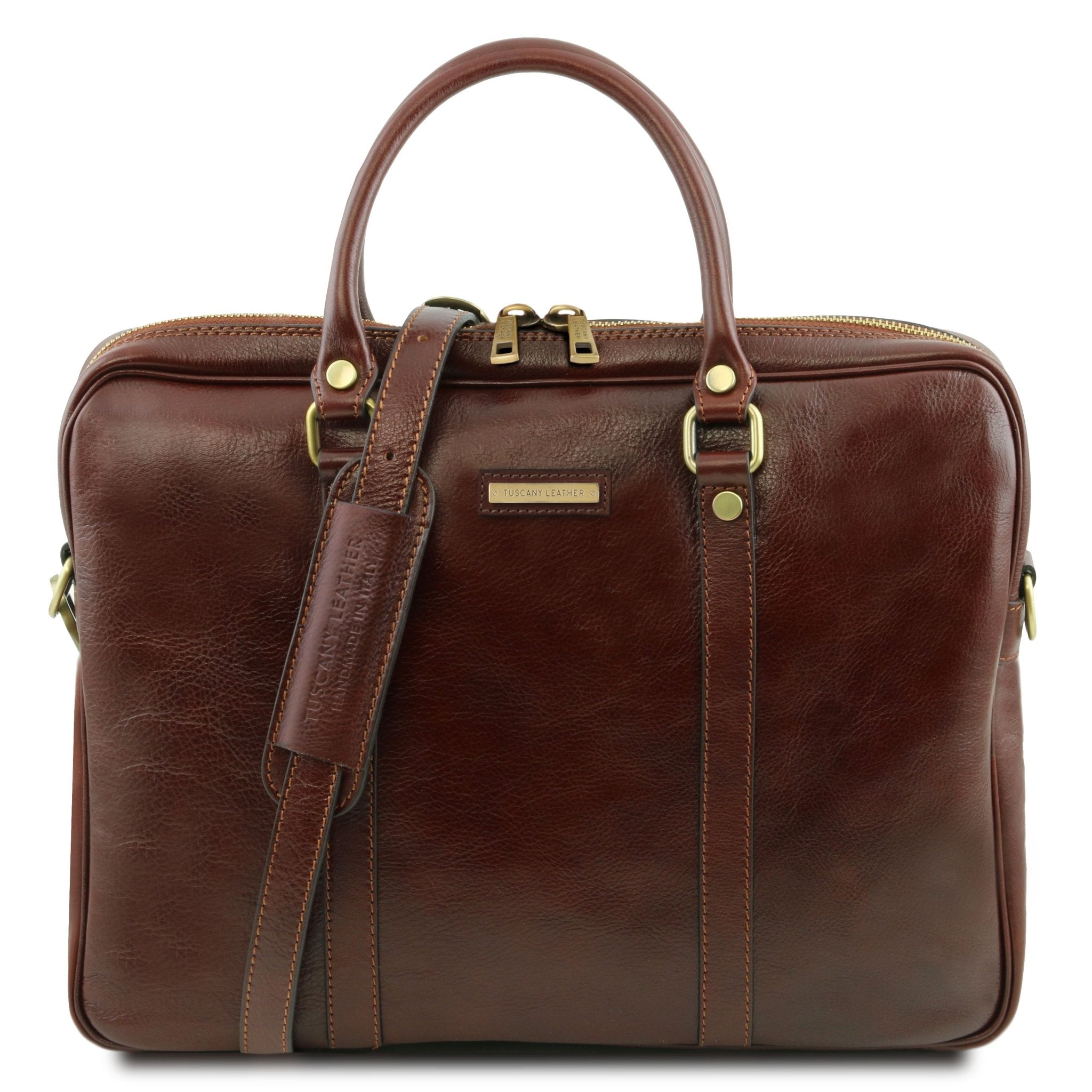 Prato Exclusive Leather Laptop Case - L'Atelier Global