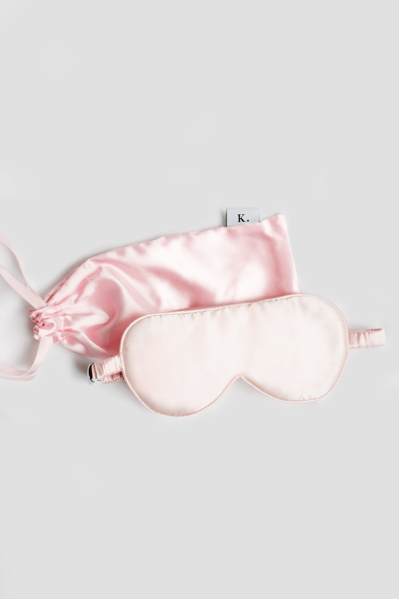 Pure Mulberry Pink Silk Sleep Mask - L'Atelier Global