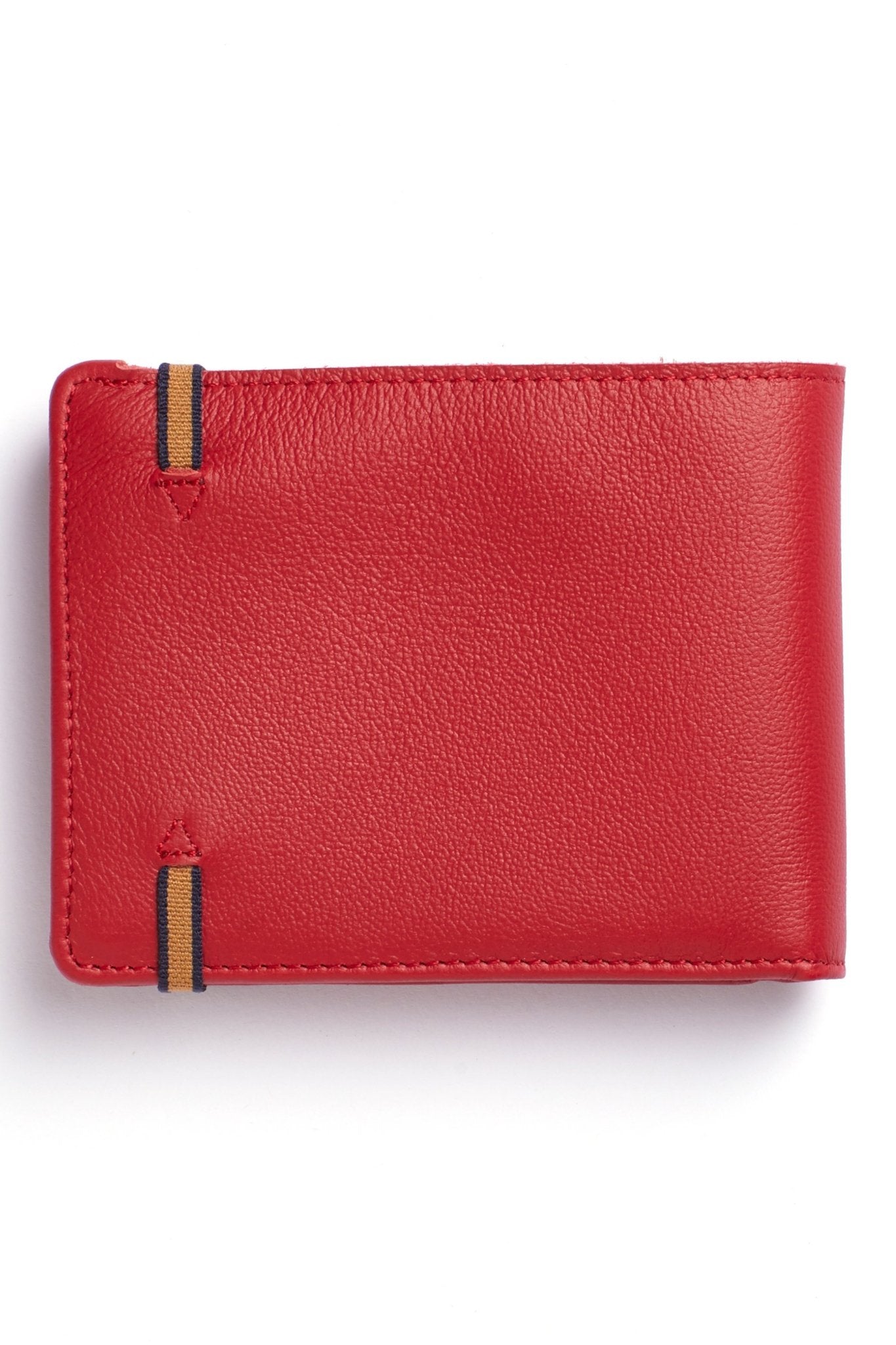 Red Minimalist Wallet With Coin Pocket - L'Atelier Global