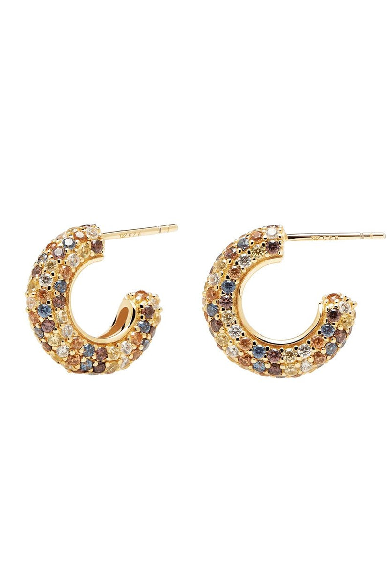 Seville Tiger Gold Earrings - L'Atelier Global