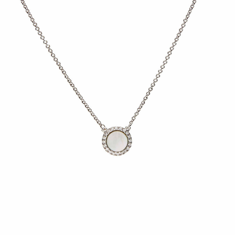 Signature Platinum Pendant Necklace - L'Atelier Global