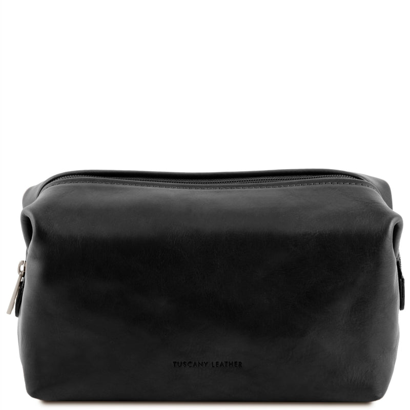 Smarty Leather Toilet Bag - Large Size - L'Atelier Global