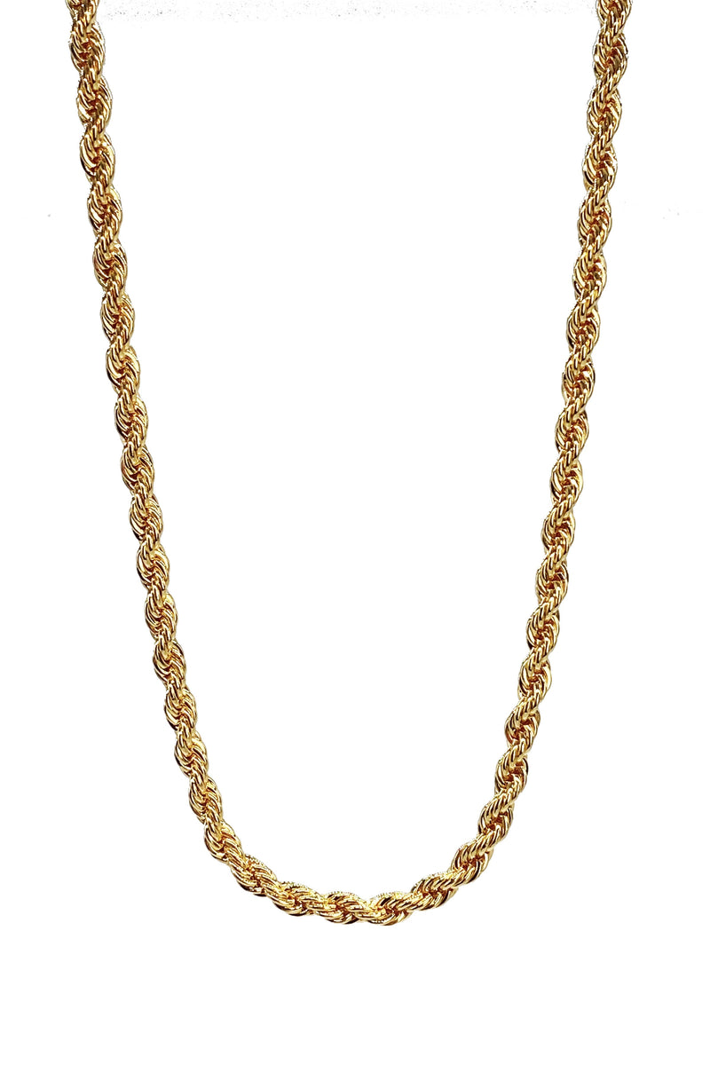 Textured Rope Chain Necklace - L'Atelier Global