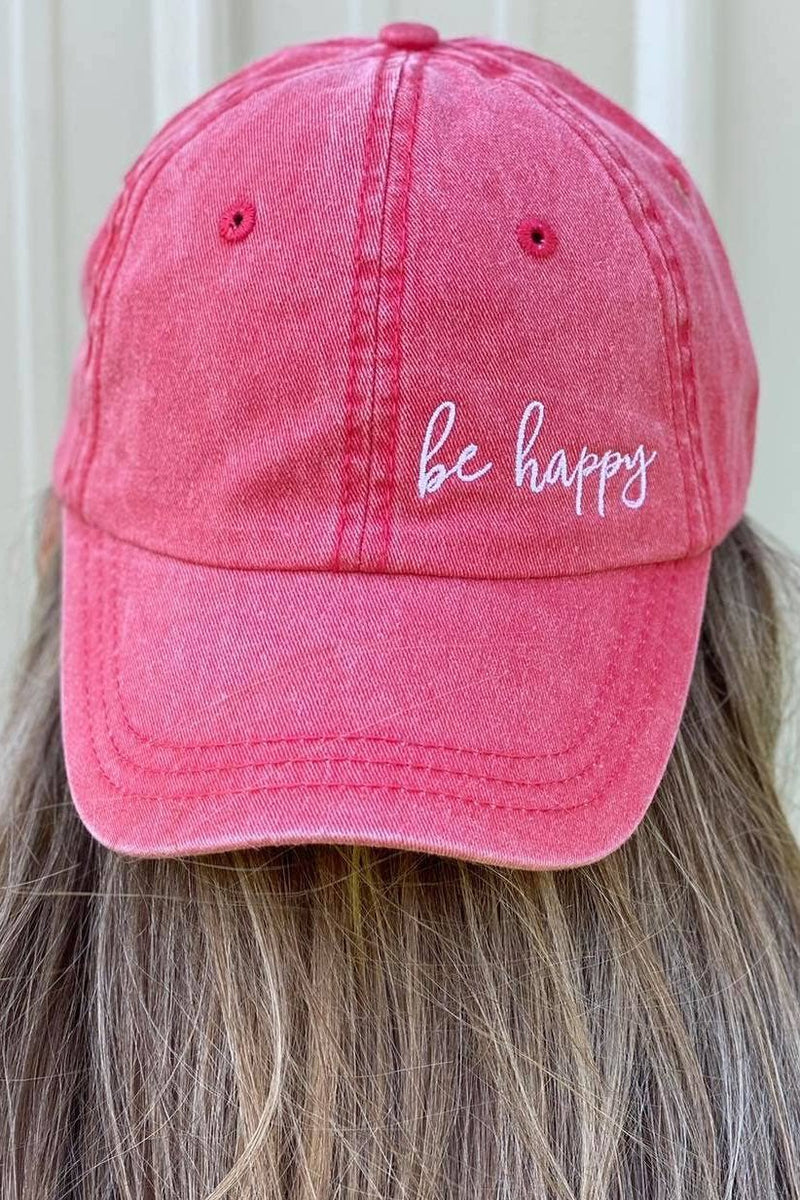 The BE HAPPY Hat - L'Atelier Global