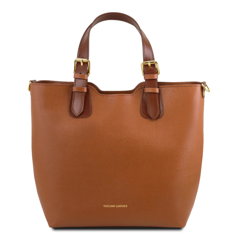 TL Bag Saffiano Leather Tote - L'Atelier Global