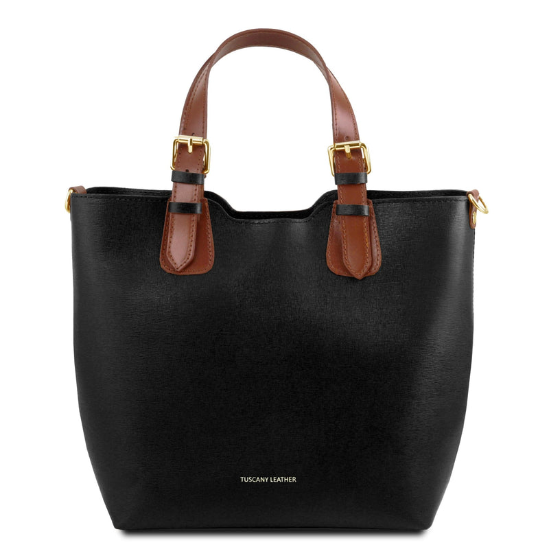 TL Bag Saffiano Leather Tote - L'Atelier Global
