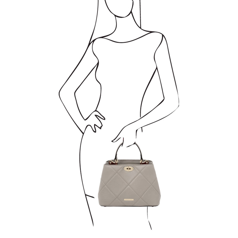 TL Bag Soft Quilted Leather Handbag - L'Atelier Global