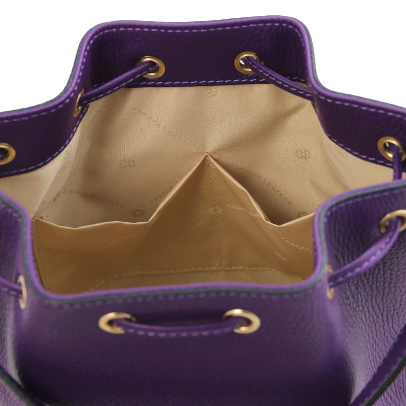 TL Italian Leather Bucket Bag - L'Atelier Global