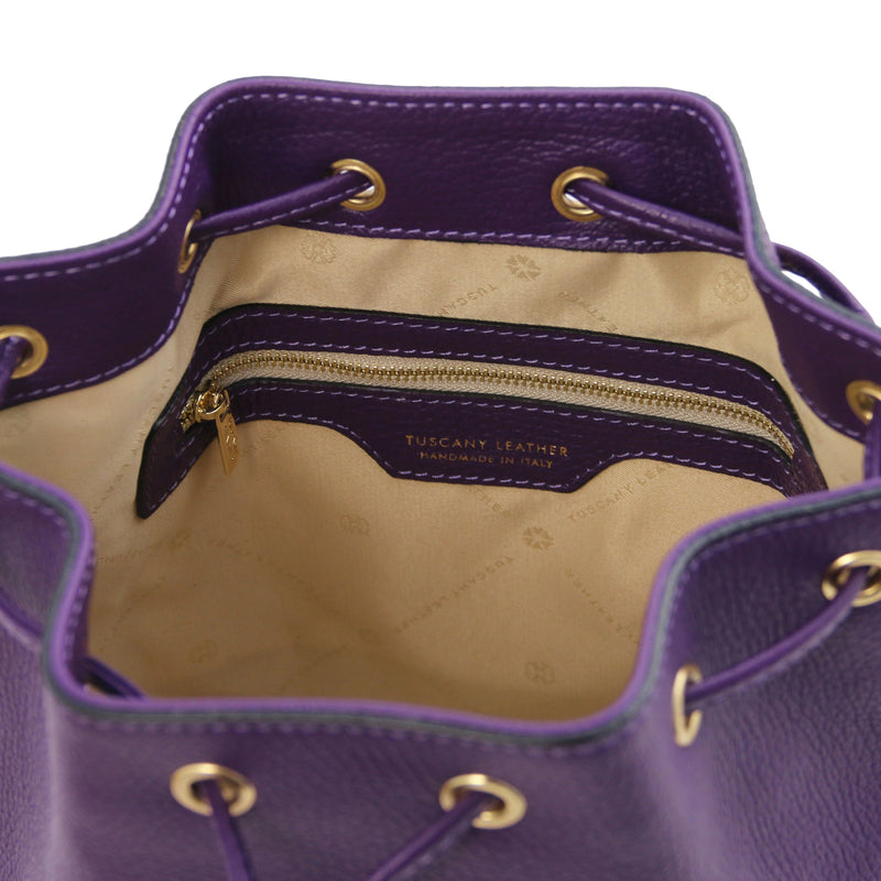 TL Italian Leather Bucket Bag - L'Atelier Global
