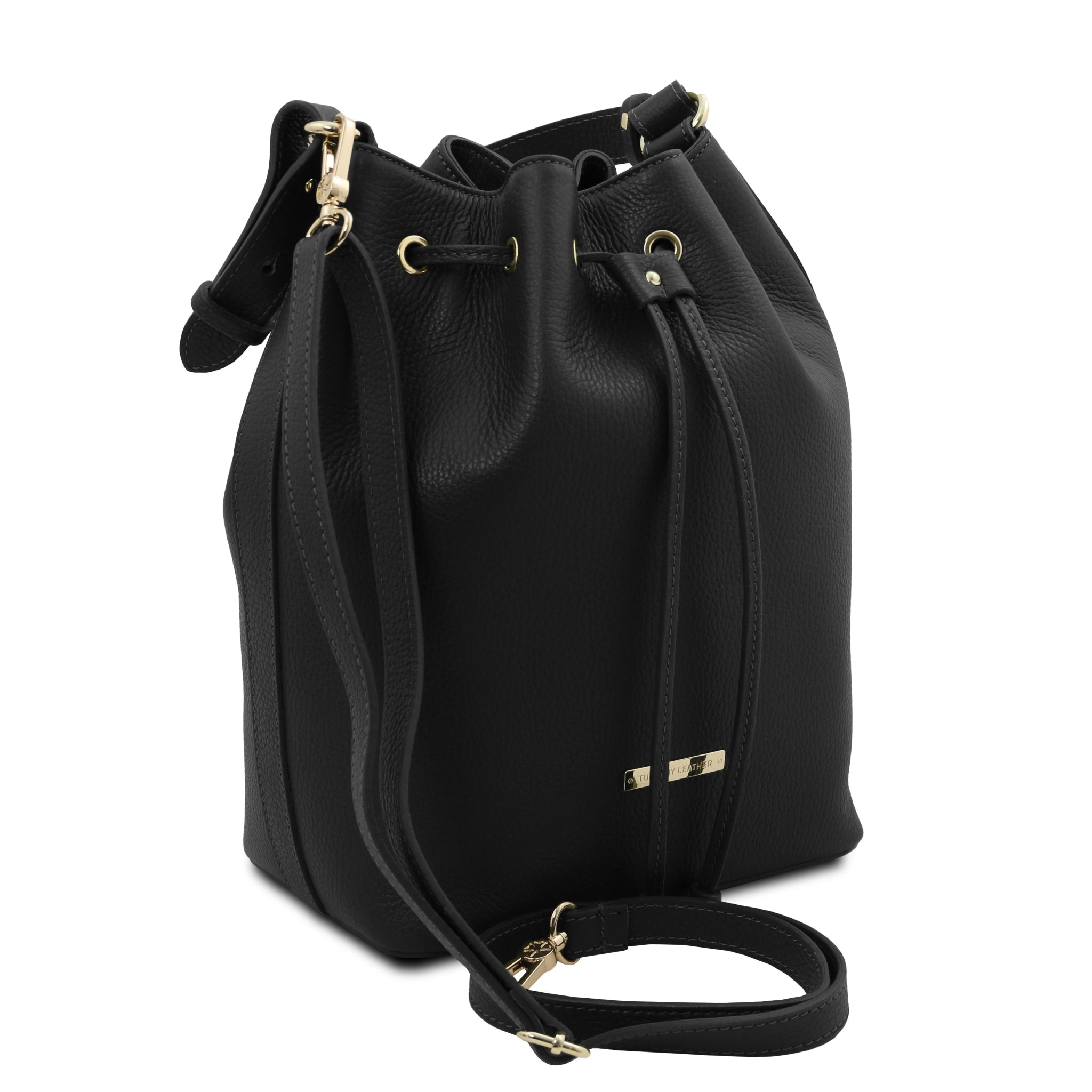 TL Italian Vegetable Tanned Leather Bucket Bag - L'Atelier Global