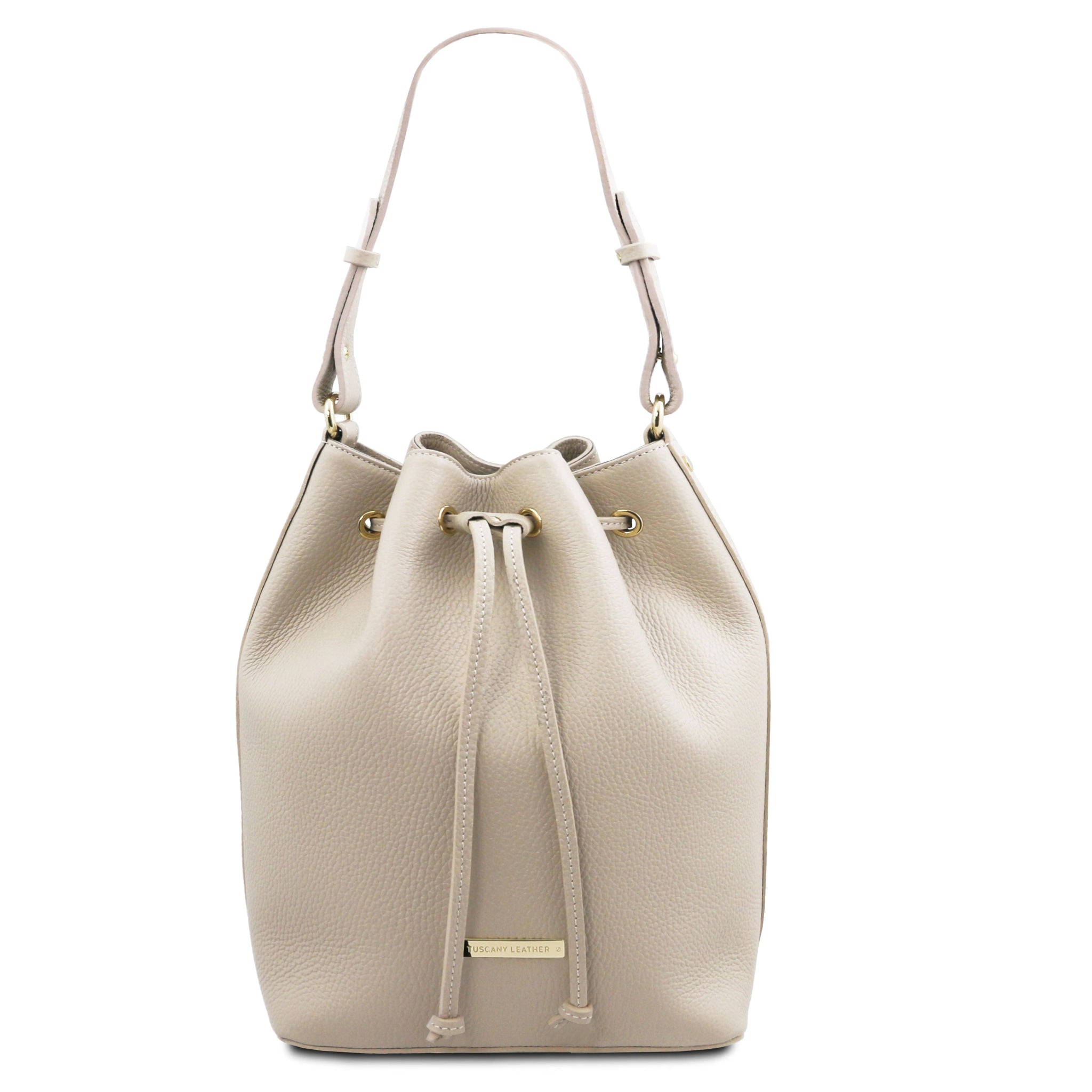 TL Italian Vegetable Tanned Leather Bucket Bag - L'Atelier Global